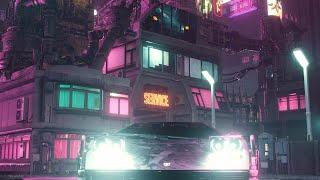 Just a cyberpunk street in a cyberpunk city - Made in Blender / EEVEE