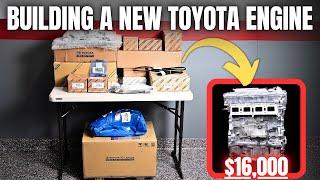 Building a Brand New Toyota Engine from Scratch