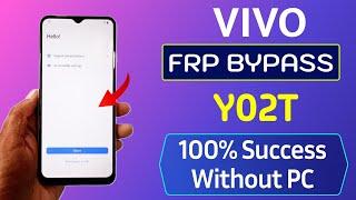 Vivo Y02t Frp Bypass 100% Success [V2254] Android 14 Without Pc