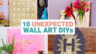 10 Wall Art DIYs You’ve Never Thought Of