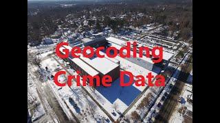 Geocoding Crime Data in Durham, North Carolina, Using ArcGIS Pro 3.3