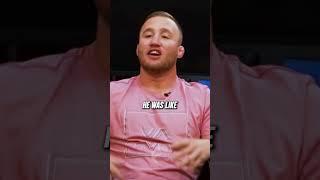 Why Justin Gaethje isn't afraid of street fights #ufc #mma #justingaethje