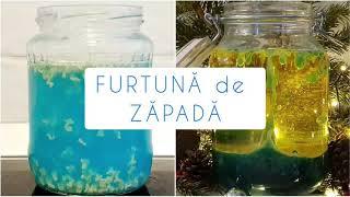 Furtuna de ZĂPADĂ | Experiment Furtună pentru copii | Jocurile copiilor iarna | Fulgi de zăpadă