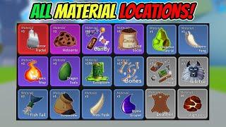 Как получить все материалы в блокс фрутс роблокс/How to get all materials i blox fruits roblox