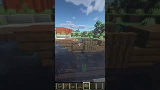 Minecraft:: Лодка.