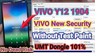 Vivo Y12 (1904) Screen Lock Remove Without Test Point | New Security UMT Dongle