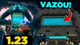 MINECRAFT 1.22 - VAZOU A NOVA DIMENSÃO DEEP DARK e DATA DA ATUALIZAÇÃO!