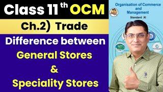 Difference between General Stores and Speciality Stores