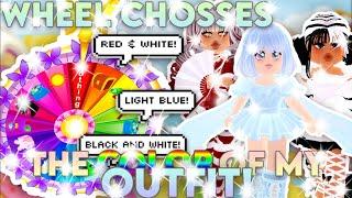 Wheel chosses what color my outfit is! || ROBLOX 