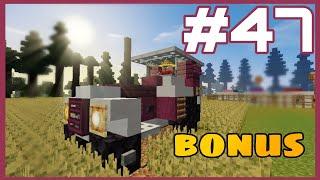 Minecraft Tutorial Как построить Трактор Bonus #47 ЖОРЫК тракторист