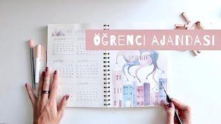 Öğrenciler İçin Okula Dönüş Ajandası | Back to School Bullet Journal