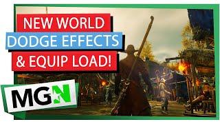 New World - How Weight / Equip Load Effects Dodging