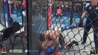 Puchar Europy Amatorskiego MMA 2024 OFS 84 kg Mikołajczyk B vs Matuszewski A