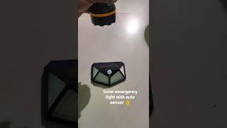 solar emergency light #JR Tech4U#solar#solarenergy#greenenergy