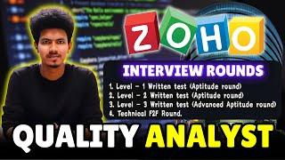 Zoho quality analyst aptitude | advance aptitude | technical Interview | Zoho Interview questions