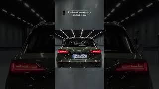 The advanced technology of the Audi Q5 digital OLED taillights.