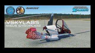 NISUS Gyroplane by VSKYLABS | X-Plane 12