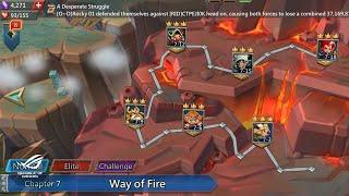 Chapter 7 Way of Fire (Normal) - Lords Mobile