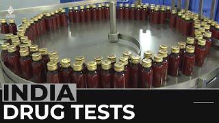 India starts mandatory tests of cough syrups for export