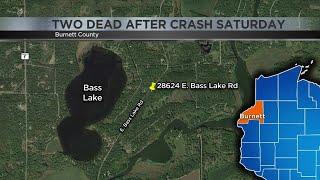 Two killed in Burnett County crash Saturday