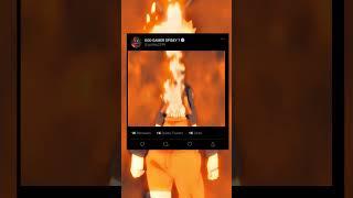 Naruto unlock kyuubi chakra mode 1st time My first edit in CAPCUT #trending #naruto #trend #viral 