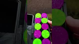 10 x 5ml – Black Case Edition with Icy Purple & Neon Green Caps Link in Bio to order