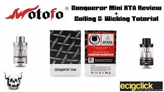 Wotofo Conqueror Mini RTA Review - TheDevilVaper