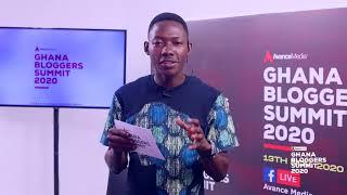 Prince Akpah Introduces the 2020 Ghana Bloggers Summit