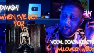 Vocal Coach Reacts! Dimash Kudaibergen! When I've Got You! Halloween Week!