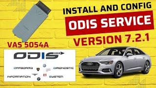 How to install and Config ODIS SERVICE 7 2 1 with VAS5054A on Windows 10 64bit