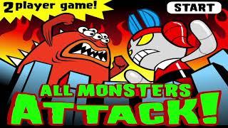 Powerpuff Girls - All Monsters Attack! (Full Gameplay)