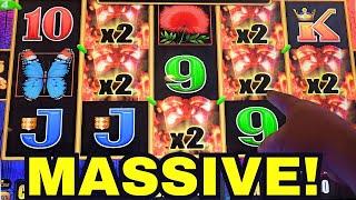 MY BIGGEST JACKPOT EVER ON TIKI FIRE! ABSOLUTELY MASSIVE!