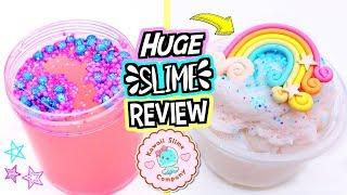 100% HONEST Slime Review! Buying The CUTEST Slimes I Could Find!