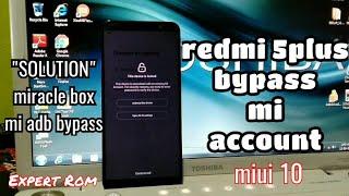 Xiaomi Redmi 5 Plus Bypass MI Account. Mi cloud.Fix sensor