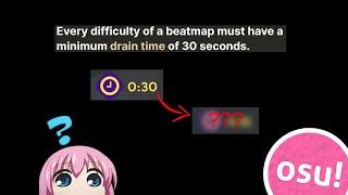 The Shortest osu! Beatmap