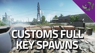 Customs Full Key Spawns - Loot Guide - Escape From Tarkov