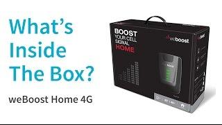 What's Inside The Box? | weBoost Home 4G 470101 Signal Booster Kit