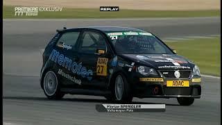 MT89 VW Polo Cup 2008 Oschersleben Race2 Spengler spin 02 [AI Upscaled]