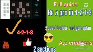 Squad Builder |complete guide|2 sections|A.p creations