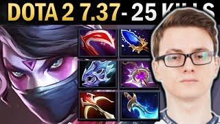 Templar Assassin Gameplay Miracle with 25 Kills and Deso - Dota 2 7.37