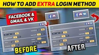 How To Link Pubg Lite With Facebook & VK & Gmail | How To Add Extra Login In Pubg Lite