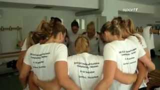 Germany Women's Volleyball Team Locker Room