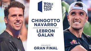 PADEL FLASHBACK | Chingotto/Navarro VS Lebron/Galan | Barcelona Master Final 2023 WPT | Grand Final