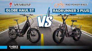 Rad Power Bikes RadRunner 3 Plus vs Specialized Globe Haul ST - The Battle of Best Utility E-bike