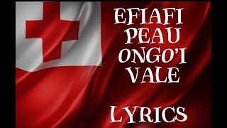 EFIAFI PEAU ONGO’I VALE LYRICS