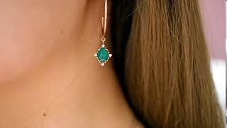 Jewelry NUVO Misha green Earring 01