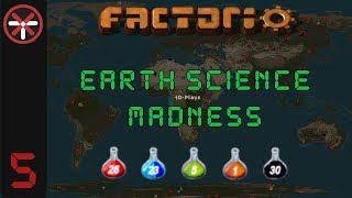 Factorio Earth Science Madness EP5: THROUGHPUT PROBLEMS! | Multiplayer Gameplay, Lets Play