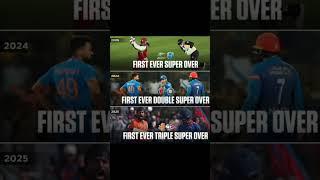 first ever triple super over played blw Netherlands vs Nepal #cricket #cricketpulse #superover