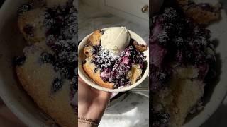 Blueberry Cobbler!
