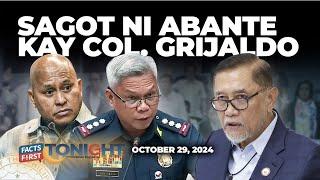 Police colonel testifies vs Abante & Dan Fernandez in Senate